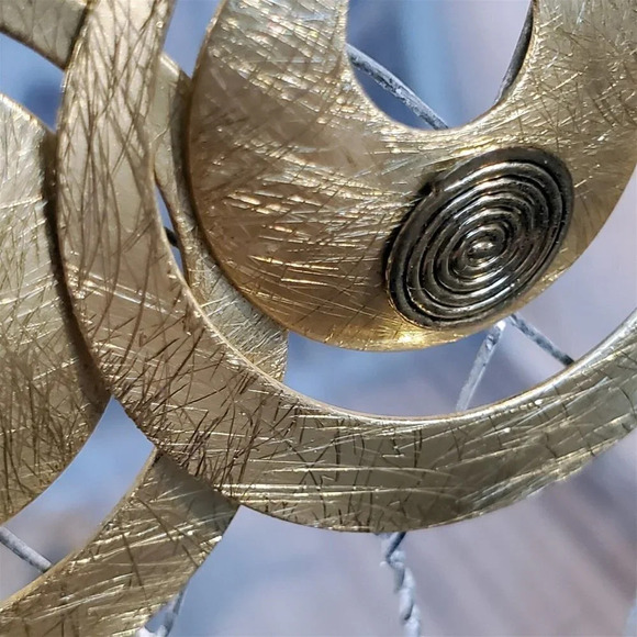 Rodeo Drive Super Lightweight Gold Plated Surgical Steel Double Hoop Earrings - Picture 4 of 11